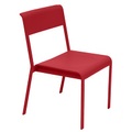 Bellevie Stapelbarer Stuhl / Metall - Fermob rot en metall