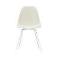 DSX - Eames Plastic Side Chair Stuhl / (1950) - Beine weiß - Vitra grau en plastikmaterial