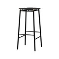 Novo Barhocker / H 75 cm - Metall - AYTM schwarz en metall