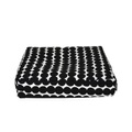 Räsymatto Bodenkissen / 55 x 55 x H 12 cm - Marimekko weiß/schwarz en textil