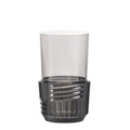 Trama Large Glas / H 15 cm - Kartell grau en plastikmaterial