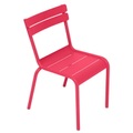 Fermob, Luxembourg Kid Kinderstuhl / Aluminium - Fermob rosa en metall