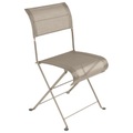 Dune Klappstuhl / Textilbespannung - Fermob braun/beige en metall/textil