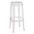 Kartell-Charles Ghost Hocker L, Kristall