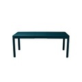 Ribambelle Small Ausziehtisch / L 149 bis 191 cm - für 6 bis 8 Personen - Fermob blau en metall
