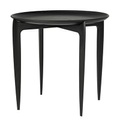 Hansen Tray Tablett- und Klapptisch d45 schwarz