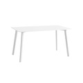 Copenhague CPH DEUX 210 rechteckiger Tisch / 140 x 75 cm - Hay weiß en holz