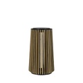 Maya Large Solarlampe / Ø 28 x H 48 cm - Recycling-Teakholz - Vincent Sheppard holz natur en holz