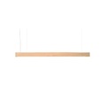 Led40 Pendelleuchte / L 100 cm - Eiche - Tunto holz natur en holz