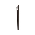 Fuß aus Stahl mit Klammersystem / H 75 cm - Um Tische & Schreibtische zu gestalten - TipToe grau/metall en metall