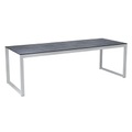 Vlaemynck, Perspective rechteckiger Tisch / 227 x 90 cm - Beton-Optik - Vlaemynck grau en metall/stein