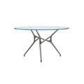 Branch Runder Tisch / Jakob Wagner, 2012 - Ø 130 cm - Glas - Cappellini transparent en glas