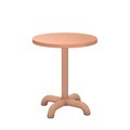 Unify Beistelltisch / Ø 40 cm - Eiche - Petite Friture rosa en holz