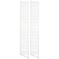 String® System Seitenelement / H 200 x T 30 cm - 2er-Set - String Furniture beige en metall