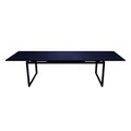 Biarritz Ausziehtisch / L 200 bis 300 cm - Fermob blau en metall