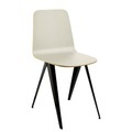 Sanba Stuhl / 40 x 50,5 cm - Serax weiß en metall/holz