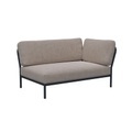Level Sofa / Eckmodul rechts - L 140 cm / Stoff - Houe beige en textil