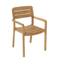 Lodge Stapelbarer Sessel / Teakholz - Vlaemynck holz natur en holz