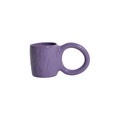Petite Friture, Donut Medium Kaffeetasse / Ø 8 x H 9 cm - Petite Friture violett en keramik