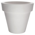 Vas-One Blumentopf - Serralunga weiß en plastikmaterial