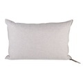 Kissen Vice Versa textil grau / 30 x 50 cm - Leinen - Maison de Vacances grau en textil