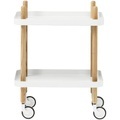 Normann Copenhagen - Servierwagen NORMANN COPENHAGEN - weiss - Edelstahl - 50cm