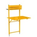 Balcon Bistro Klapptisch / Klappbar - 77 x 64 cm - Fermob gelb en metall