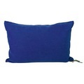 Kissen Vice Versa textil blau / 30 x 50 cm - Leinen - Maison de Vacances blau en textil