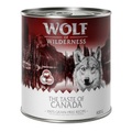 Wolf of Wilderness ´´The Taste Of´´ 6 x 800 g - The Taste Of Canada