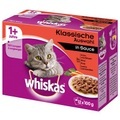 Megapack Whiskas Junior Frischebeutel 24 x 100 g - Klassische Auswahl in Sauce
