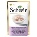 Schesir Katze Jelly Pouch 6 x 85 g - Thunfisch mit Wolfsbarsch