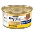 Gourmet Gold Zarte Häppchen 12 x 85 g - Huhn & Leber