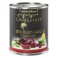 zooplus Selection Adult Rind, Fasan & Gans - 6 x 400 g
