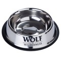 Wolf of Wilderness, Wolf of Wilderness Rutschfester Edelstahlnapf für Hunde - Sparset: 2 x 850 ml, Ø 23 cm