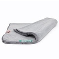 Doctor Bark Hunde-Decke Fleece L Hellgrau, 100 x 70 cm