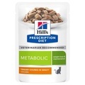 Hill´s Prescription Diet, Hill´s Prescription Diet Metabolic Weight Management Katzenfutter mit Huhn - 12 x 85g