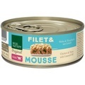 REAL NATURE Filet & Mousse Adult Huhn & Thunfisch mit Leinöl 12x85 g