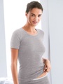 Rundhals-Shirt Conta grau Größe: 40