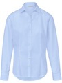 Bluse Hemdkragen Eterna blau Größe: 52