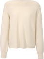 Pullover U-Boot-Ausschnitt aus 100% Kaschmir FTC Cashmere weiss Größe: 42