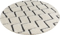 MINT RUGS, Teppich, »Dades«, MINT RUGS, rund, Höhe 22 mm, maschinell gewebt