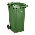 Mülltonne PRO 240 WAVE, 240 l, fahrbar, grün