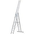 Mehrzweckleiter 3-teilig, 3x14 Sprossen