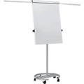 MAUL Flipchart, Rundfuß Tafelhöhe 1000 mm weiß