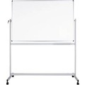 MAUL Mobiles Whiteboard Tafelmaterial Emaille BxH 1800 x 1200 mm