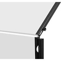 Legamaster PREMIUM PLUS Moderationswand klappbar, höhenverstellbar, Hoch- und Querformat, Karton, weiß