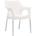 undefined, Outdoor-Stuhl OLA, weiss