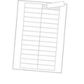 undefined, ORGATEX Kartoneinlagen Color, 50 x 100 mm, weiß, 200 St.