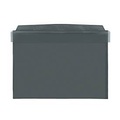 Orgatex-Magnettaschen, m. Klappe, A5 quer, anthrazit, 50 St.