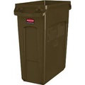 Rubbermaid Mülleimer 60 l (B x H x T) 279 x 635 x 558 mm Braun 1 St.